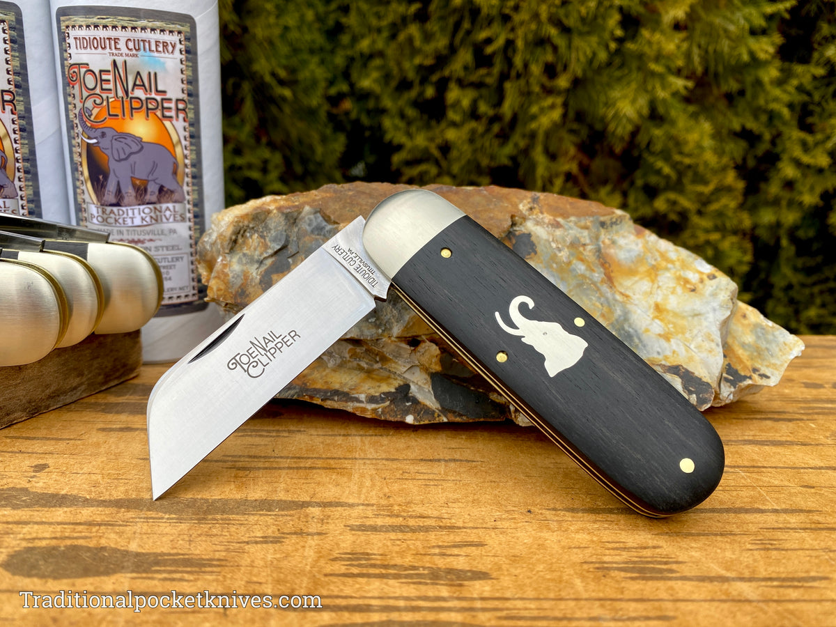 Great Eastern Cutlery #363122 Tidioute Cutlery Toenail Clipper Ebony Wood