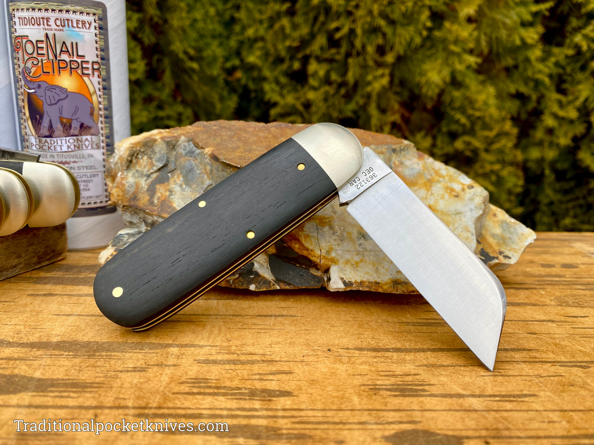 Great Eastern Cutlery #363122 Tidioute Cutlery Toenail Clipper Ebony Wood