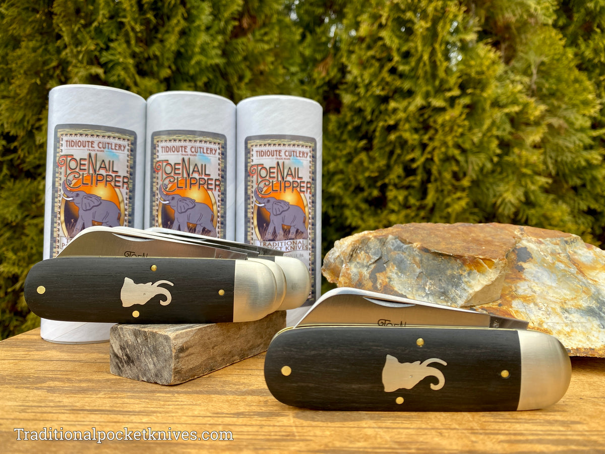 Great Eastern Cutlery #363122 Tidioute Cutlery Toenail Clipper Ebony Wood