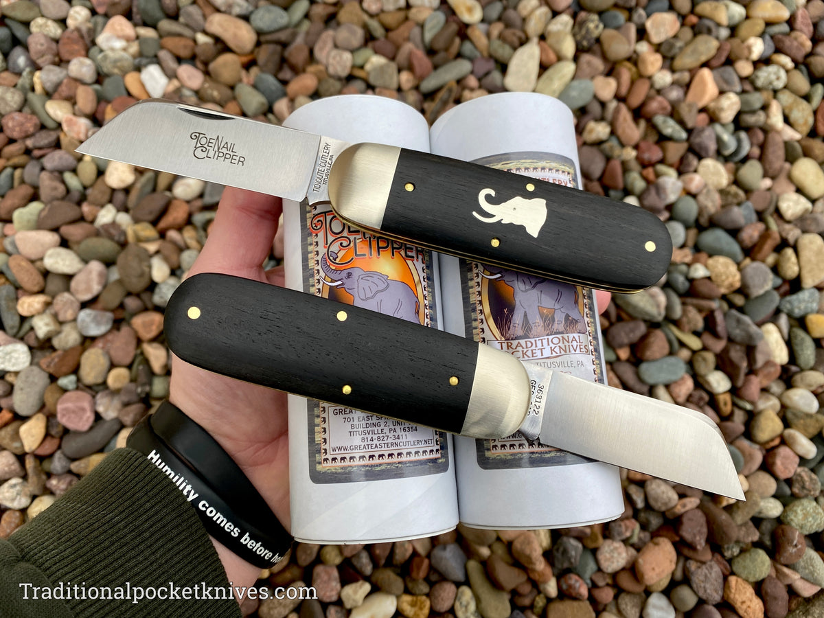 Great Eastern Cutlery #363122 Tidioute Cutlery Toenail Clipper Ebony Wood