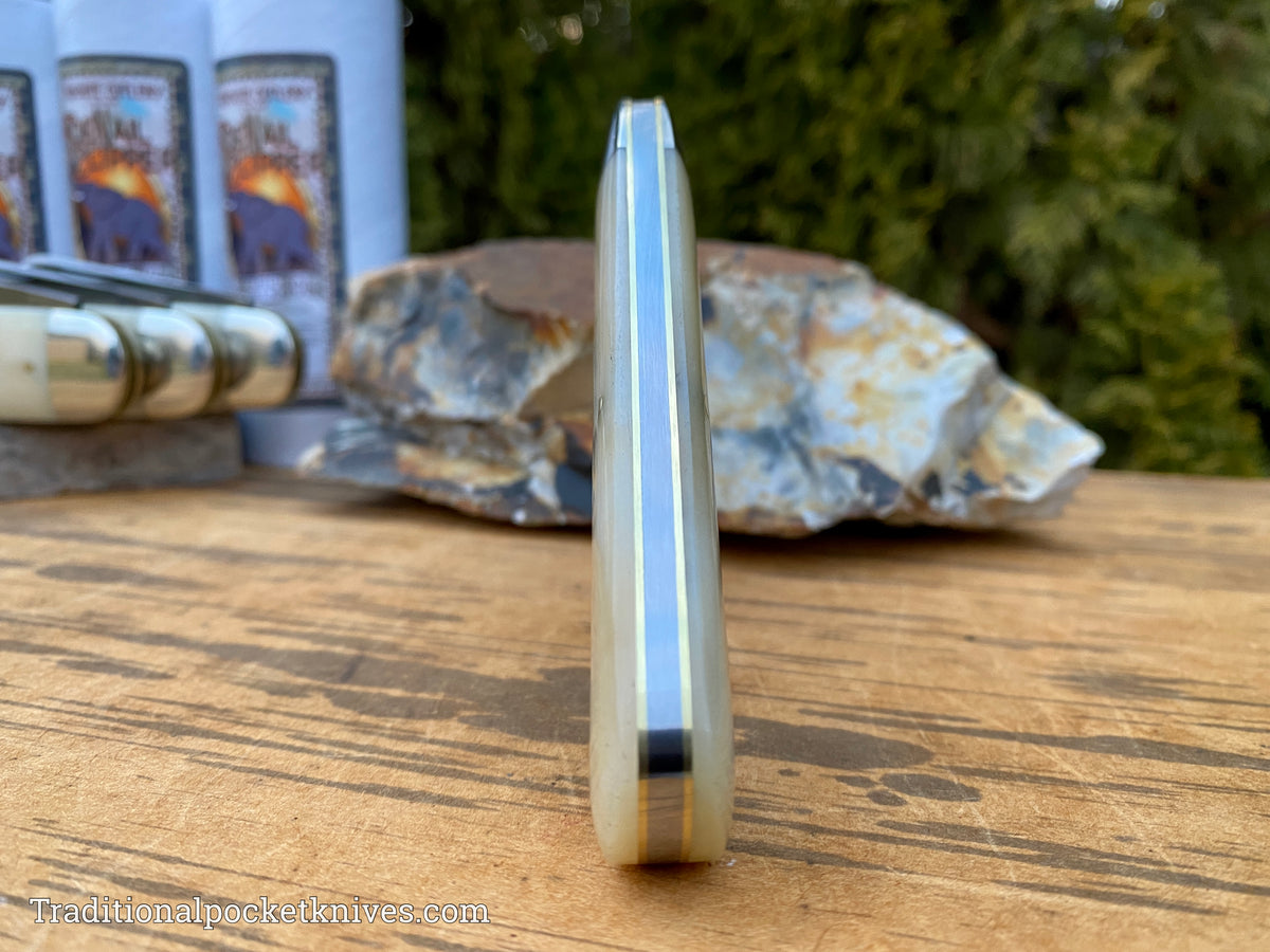 Great Eastern Cutlery #363122 Tidioute Cutlery Toenail Clipper India Smooth Ivory Bone