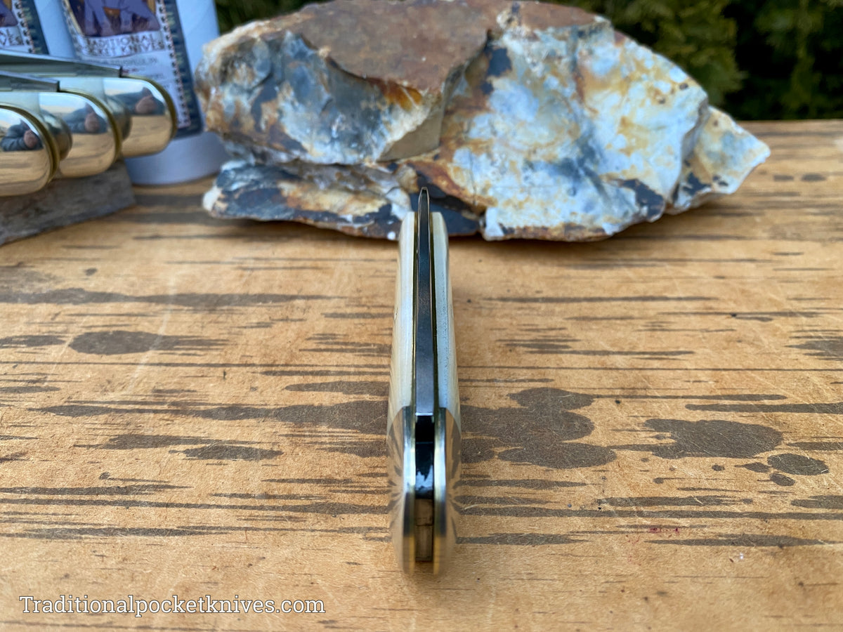 Great Eastern Cutlery #363122 Tidioute Cutlery Toenail Clipper India Smooth Ivory Bone