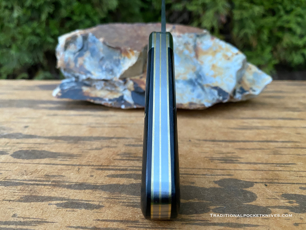 Great Eastern Cutlery #863221 Tidioute Cutlery Angus Jack Macassar Ebony : WELL DONE