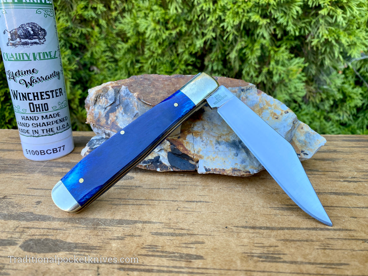 Cooper Cutlery Weed&amp;Co. German Hunter Connoisseur Blue Camel Bone #077 (5100BCB77)