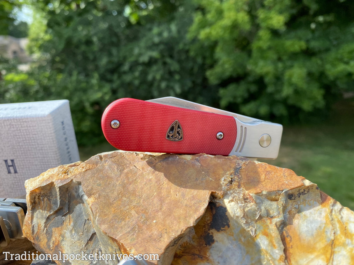 Finch Model 1929 G-10 Red &quot;C. Risner Cutlery Exclusive&quot;