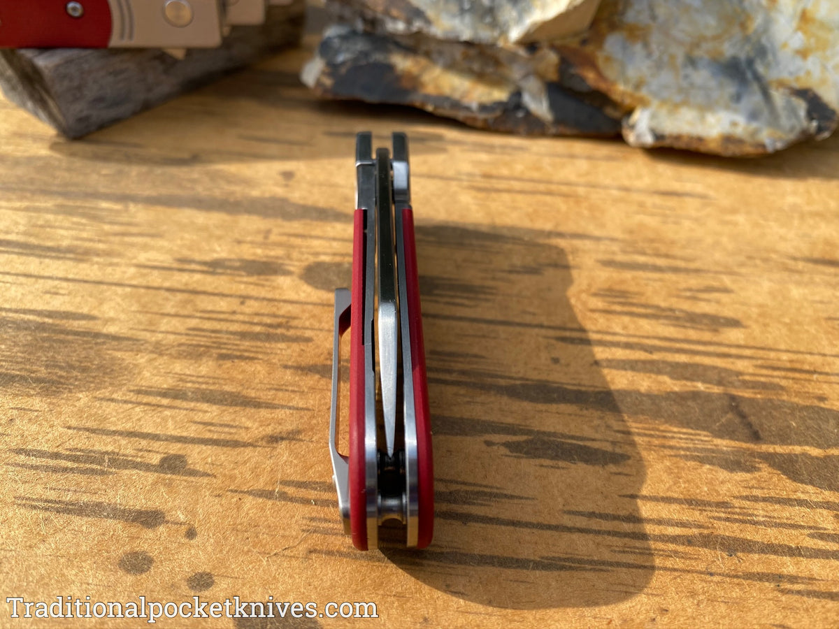 Finch Model 1929 G-10 Red &quot;C. Risner Cutlery Exclusive&quot;