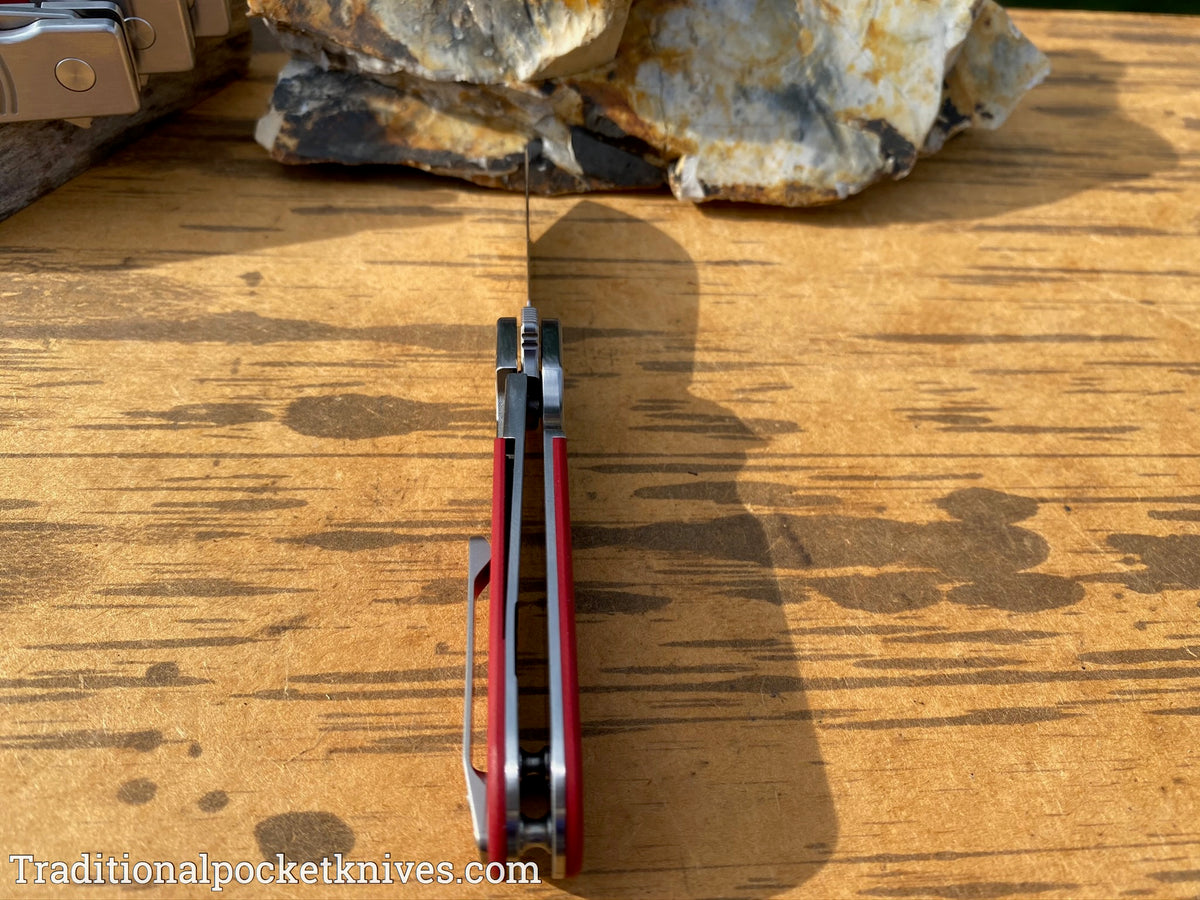 Finch Model 1929 G-10 Red &quot;C. Risner Cutlery Exclusive&quot;