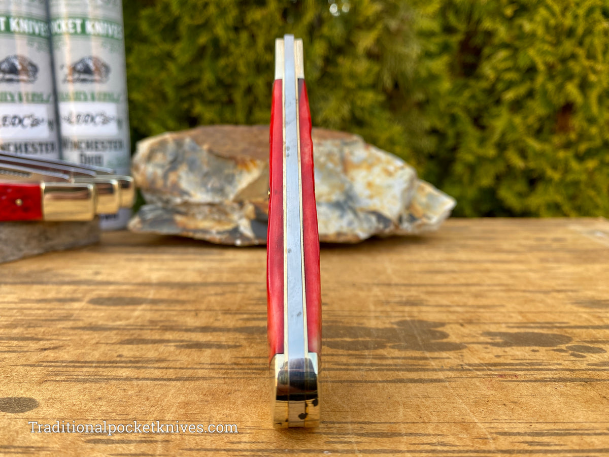 Cooper Cutlery Weed&amp;Co. German Hunter Jigged Red Bone &quot;EDC&quot; (5100RB)