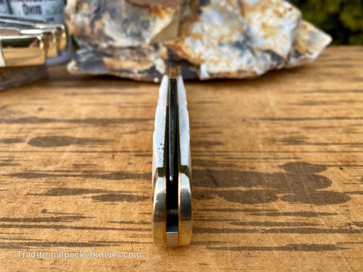 Cooper Cutlery Weed&amp;Co. German Hunter Jigged White Bone &quot;EDC&quot; (5100WB)