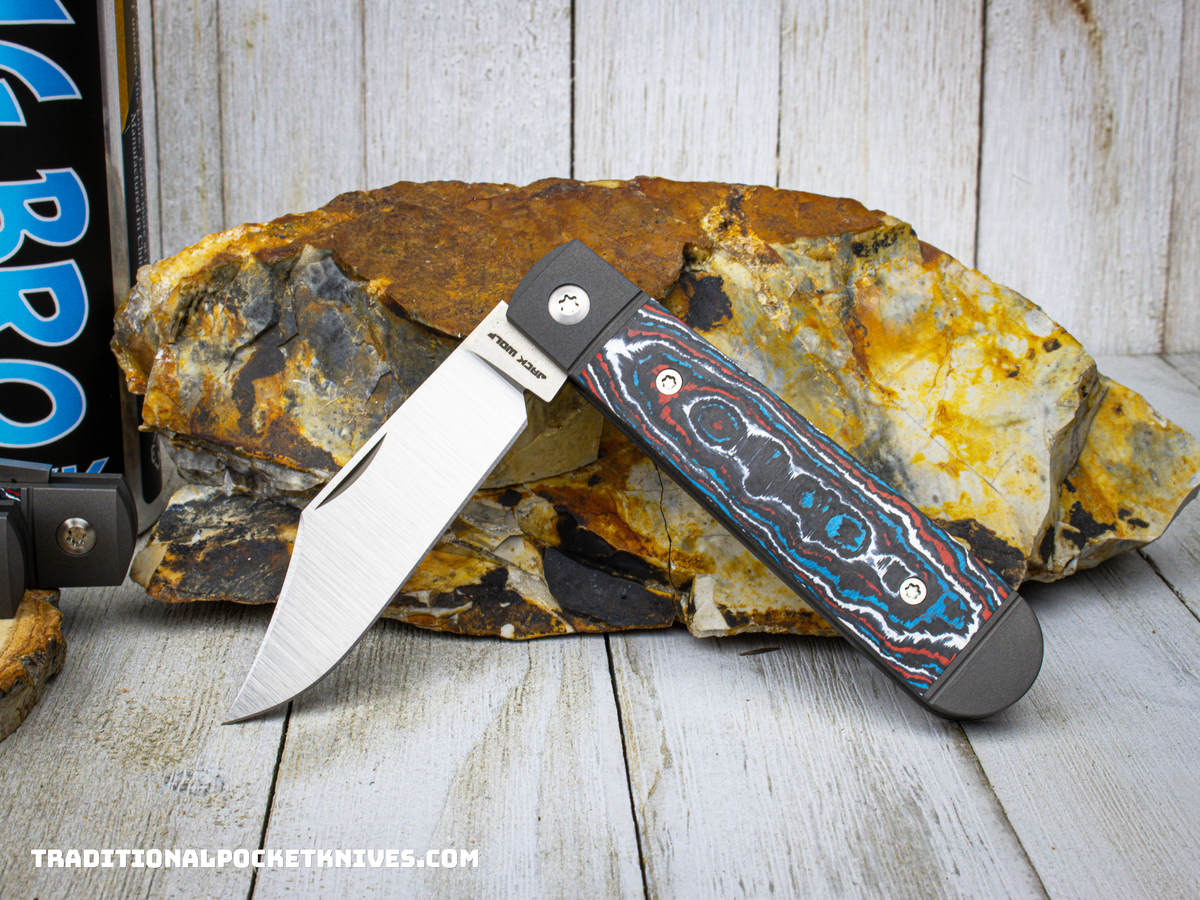 Jack Wolf Knives Big Bro Jack Fat Carbon Nebula