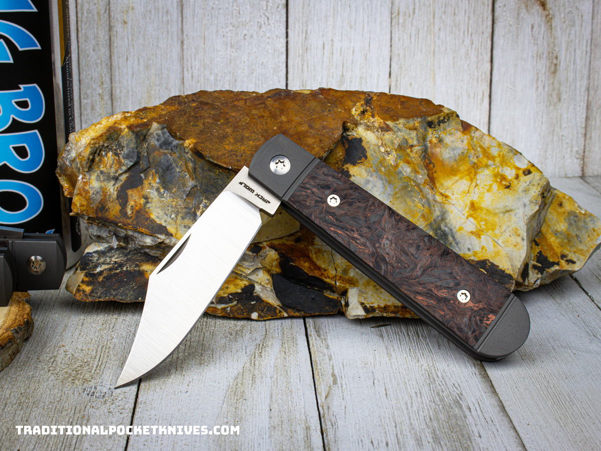 Jack Wolf Knives Big Bro Jack Fat Carbon Dark Matter Copper