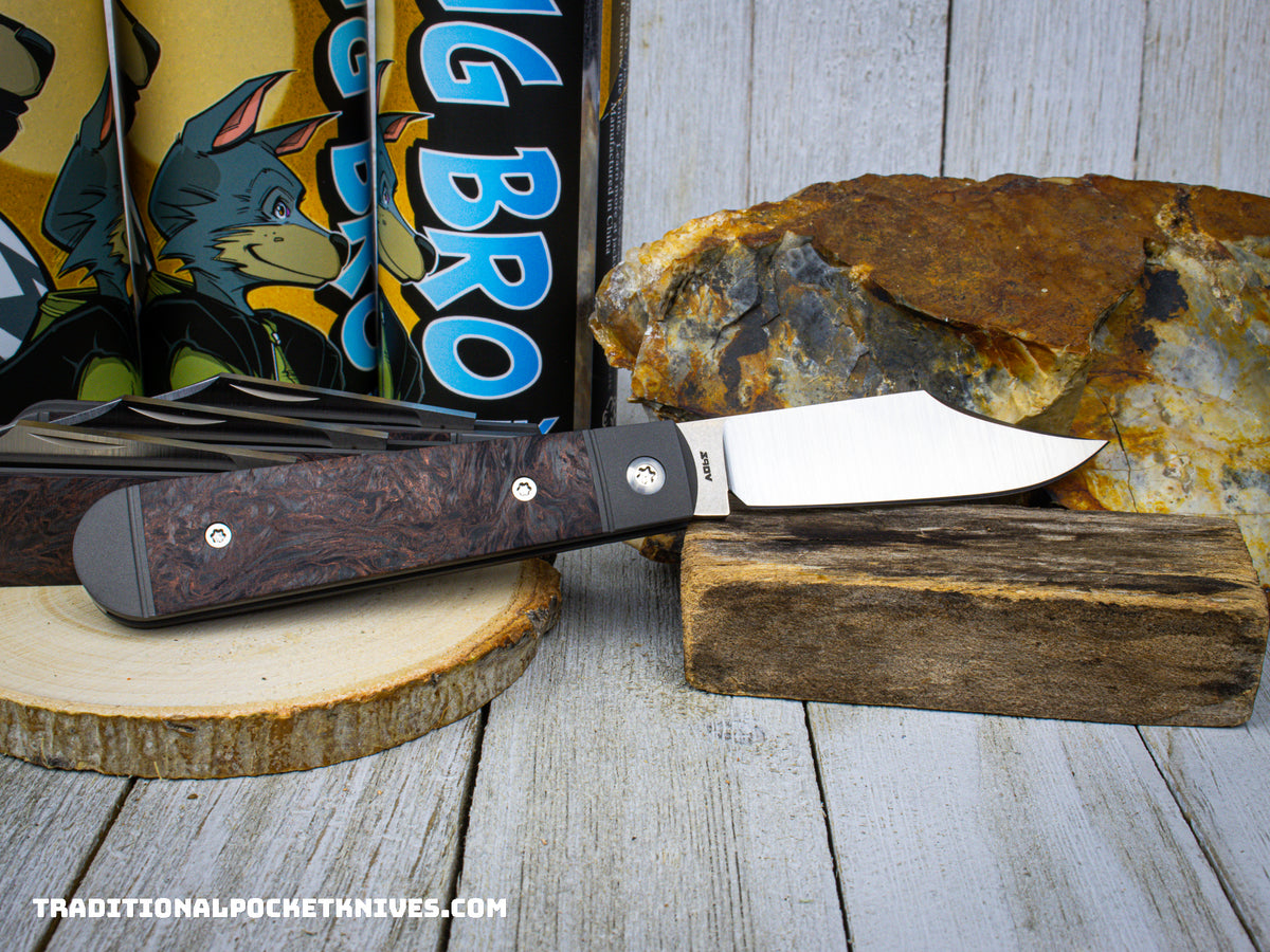 Jack Wolf Knives Big Bro Jack Fat Carbon Dark Matter Copper