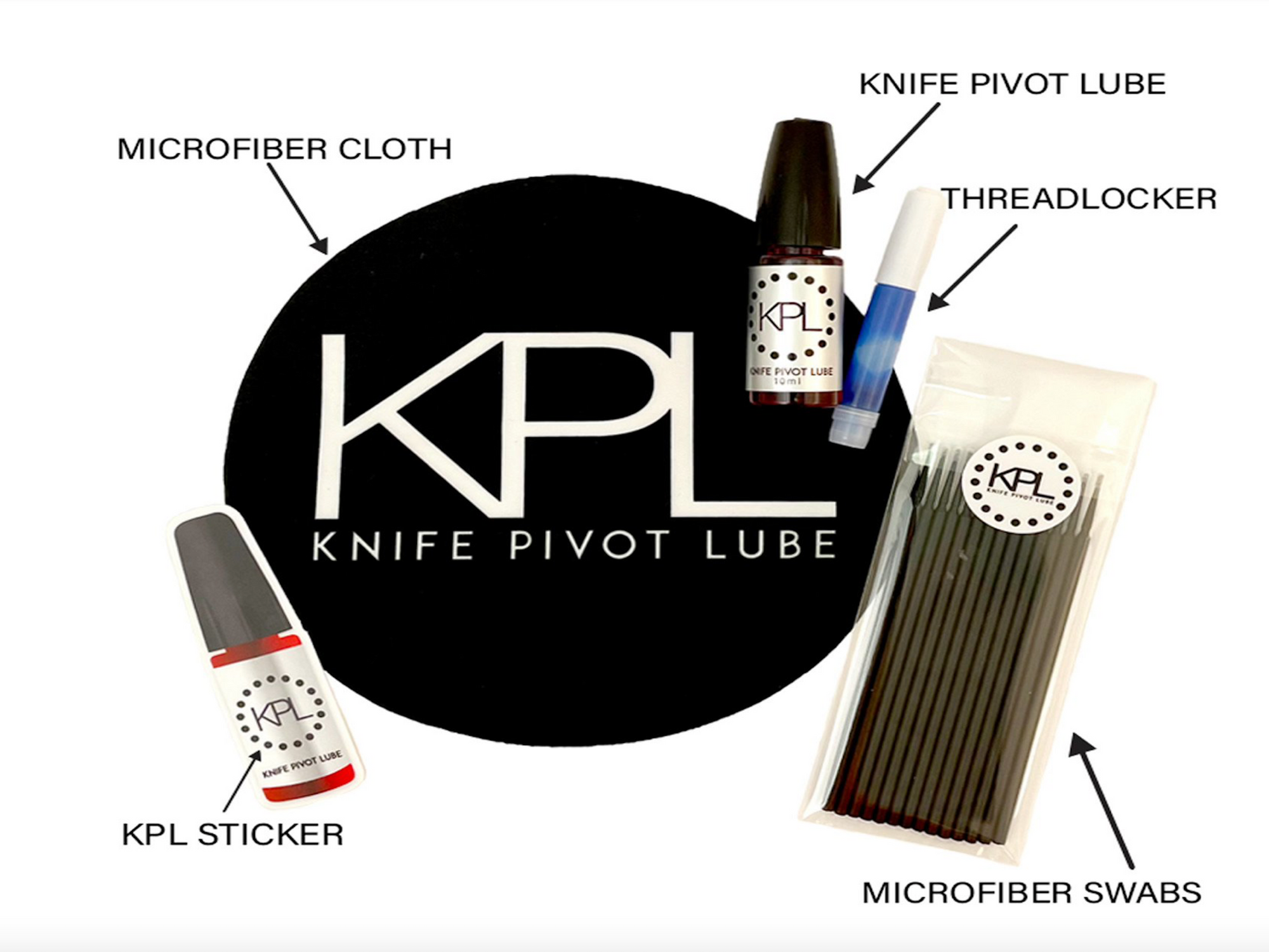 Knife Pivot Lube Combo Pack 3 - KPL ULTRA-LITE and KPL HEAVY Detent Oil -  The Knife Joker
