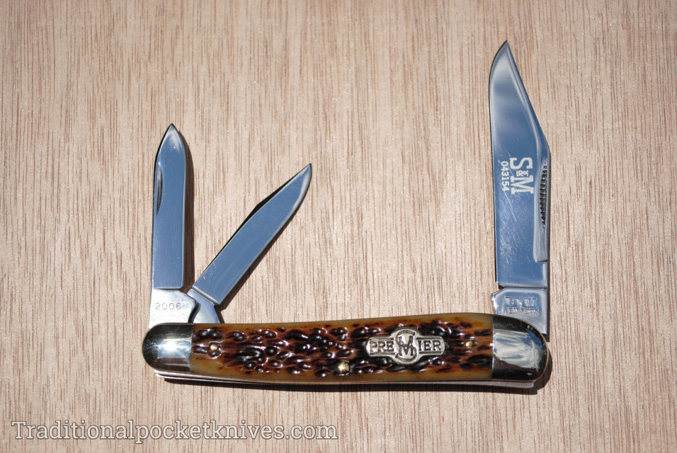 Schatt&Morgan Cutlery Premier Series #8 #043154 Dog Leg Whittler
