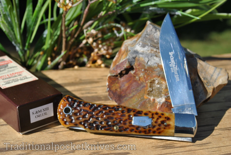 Schatt&Morgan Cutlery Keystone Series #13 #04113L Mountain Man Lockback